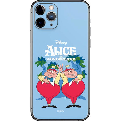 Disney Alice in Wonderland Tweedle Dee and Tweedle Dum iPhone 11 Pro Skin