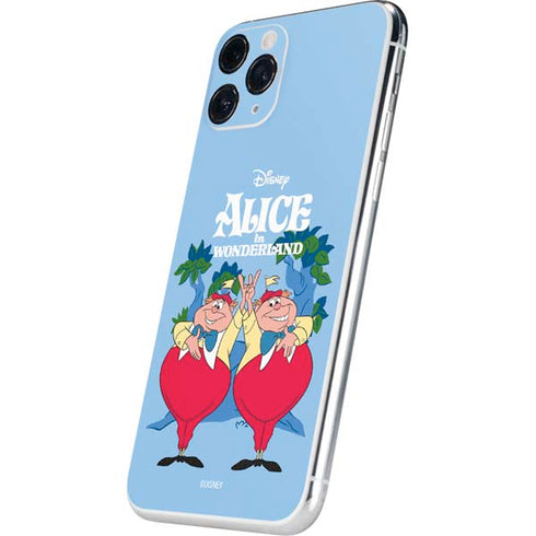 Disney Alice in Wonderland Tweedle Dee and Tweedle Dum iPhone 11 Pro Skin