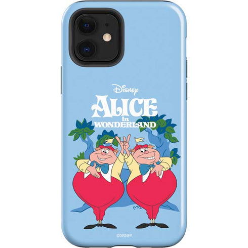 Disney Alice in Wonderland Tweedle Dee and Tweedle Dum iPhone 12 Impact Case