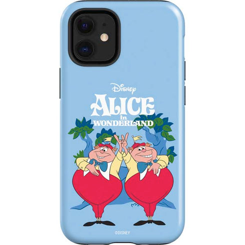 Disney Alice in Wonderland Tweedle Dee and Tweedle Dum iPhone 12 Mini Impact Case
