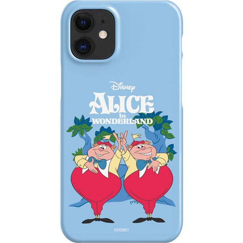 Disney Alice in Wonderland Tweedle Dee and Tweedle Dum iPhone 12 Mini Lite Case