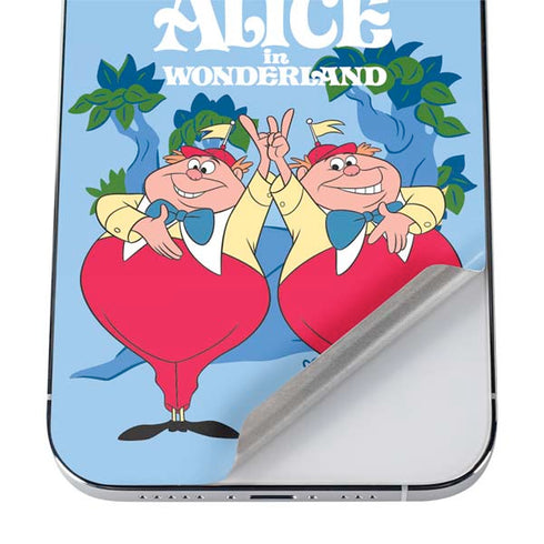 Disney Alice in Wonderland Tweedle Dee and Tweedle Dum iPhone 12 Pro Skin
