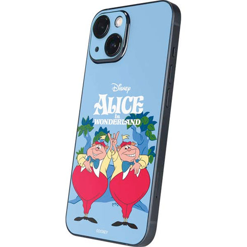 Disney Alice in Wonderland Tweedle Dee and Tweedle Dum iPhone 13 Mini Skin