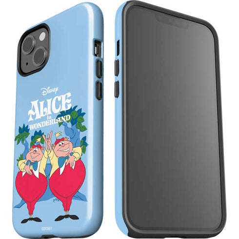 Disney Alice in Wonderland Tweedle Dee and Tweedle Dum iPhone 14 Impact Case