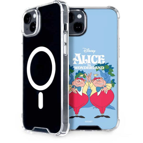 Disney Alice in Wonderland Tweedle Dee and Tweedle Dum iPhone 14 MagSafe Case