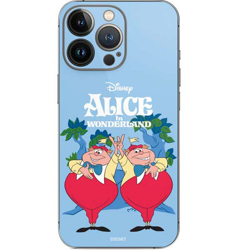 Disney Alice in Wonderland Tweedle Dee and Tweedle Dum iPhone 15 Pro Skin
