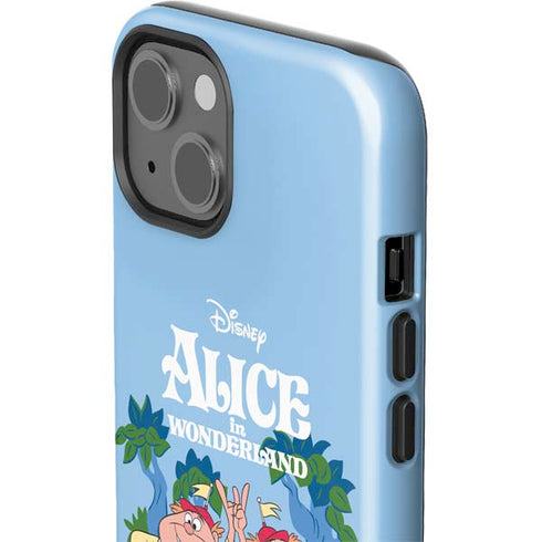 Disney Alice in Wonderland Tweedle Dee and Tweedle Dum iPhone 15 Impact Case