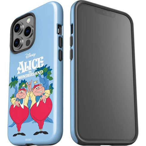 Disney Alice in Wonderland Tweedle Dee and Tweedle Dum iPhone 15 Pro Impact Case