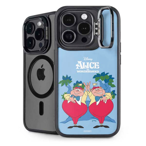 Disney Alice in Wonderland Tweedle Dee and Tweedle Dum iPhone 15 Pro Kickstand Case