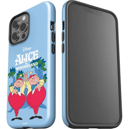 Disney Alice in Wonderland Tweedle Dee and Tweedle Dum iPhone 15 Pro Max Impact Case