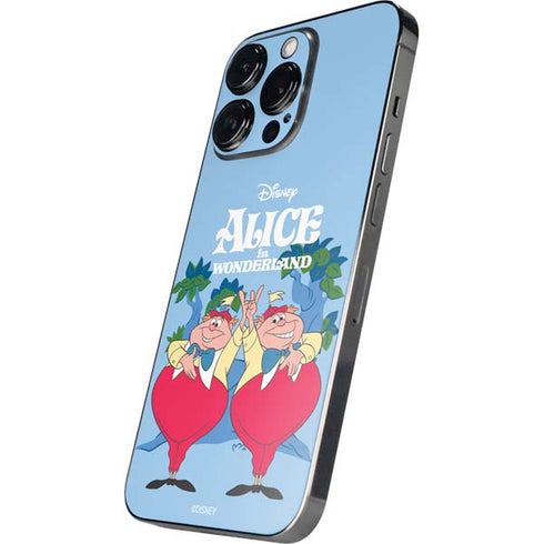 Disney Alice in Wonderland Tweedle Dee and Tweedle Dum iPhone 15 Pro Max Skin