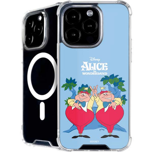 Disney Alice in Wonderland Tweedle Dee and Tweedle Dum iPhone 16 Pro MagSafe Case
