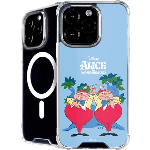 Disney Alice in Wonderland Tweedle Dee and Tweedle Dum iPhone 16 Pro Max MagSafe Case