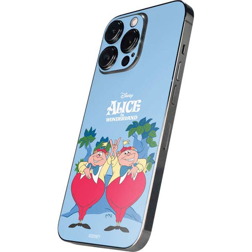 Disney Alice in Wonderland Tweedle Dee and Tweedle Dum iPhone 16 Pro Skin