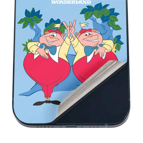 Disney Alice in Wonderland Tweedle Dee and Tweedle Dum iPhone 16 Skin