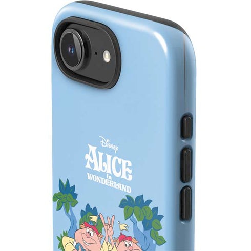 Disney Alice in Wonderland Tweedle Dee and Tweedle Dum iPhone 16e Impact Case