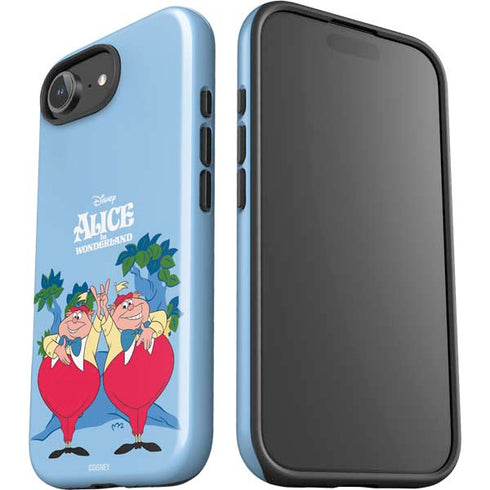 Disney Alice in Wonderland Tweedle Dee and Tweedle Dum iPhone 16e Impact Case