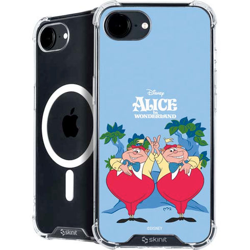 Disney Alice in Wonderland Tweedle Dee and Tweedle Dum iPhone 16e MagSafe Case