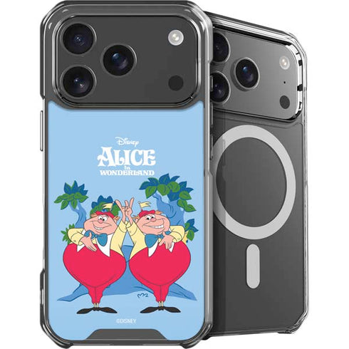 Disney Alice in Wonderland Tweedle Dee and Tweedle Dum iPhone 18 Pro Max MagSafe Case