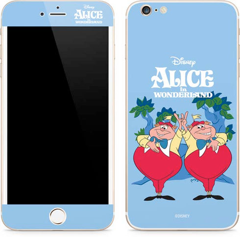 Disney Alice in Wonderland Tweedle Dee and Tweedle Dum iPhone 6/6s Plus Skin