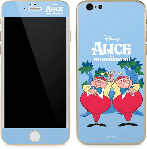 Disney Alice in Wonderland Tweedle Dee and Tweedle Dum iPhone 6/6s Skin