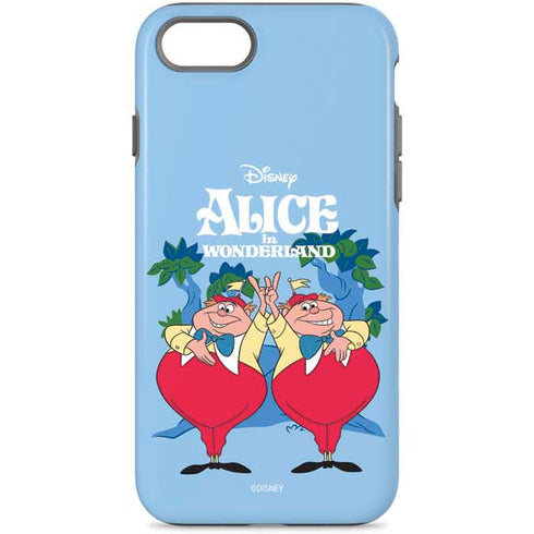 Disney Alice in Wonderland Tweedle Dee and Tweedle Dum iPhone Cases