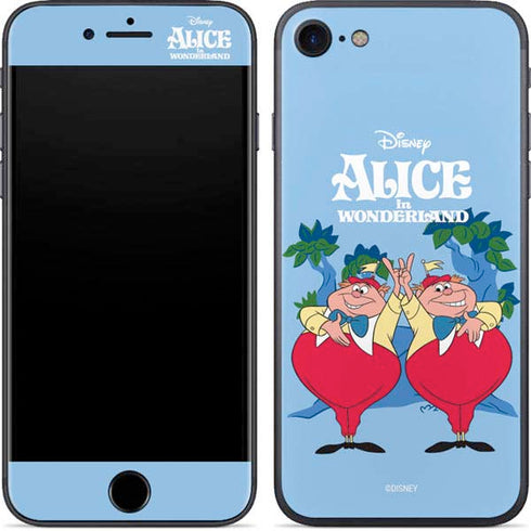 Disney Alice in Wonderland Tweedle Dee and Tweedle Dum iPhone 7 Skin