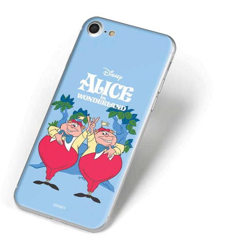 Disney Alice in Wonderland Tweedle Dee and Tweedle Dum iPhone 8 Skin