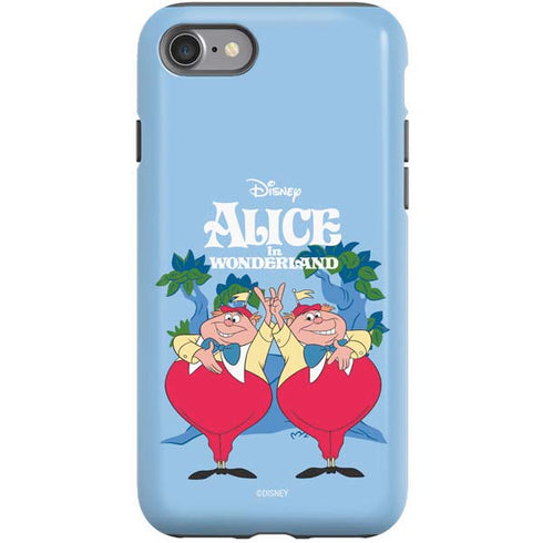 Disney Alice in Wonderland Tweedle Dee and Tweedle Dum iPhone SE (2nd & 3rd Gen) Pro Case
