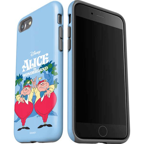 Disney Alice in Wonderland Tweedle Dee and Tweedle Dum iPhone SE (2nd & 3rd Gen) Pro Case