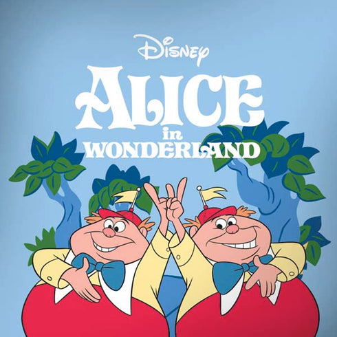 Disney Alice in Wonderland Tweedle Dee and Tweedle Dum iPhone X Skin