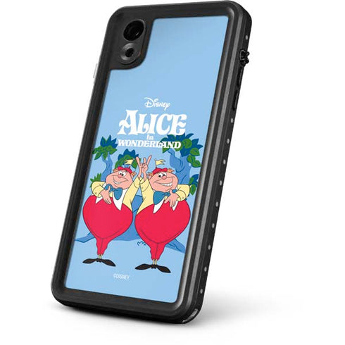 Disney Alice in Wonderland Tweedle Dee and Tweedle Dum iPhone XR Waterproof Case