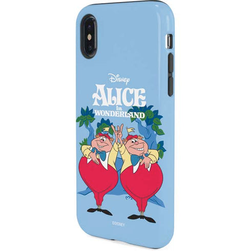 Disney Alice in Wonderland Tweedle Dee and Tweedle Dum iPhone XS Pro Case