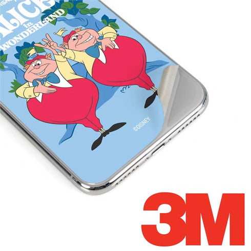 Disney Alice in Wonderland Tweedle Dee and Tweedle Dum iPhone XS Skin