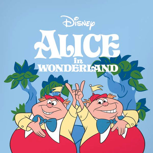 Disney Alice in Wonderland Tweedle Dee and Tweedle Dum iPhone XS Skin