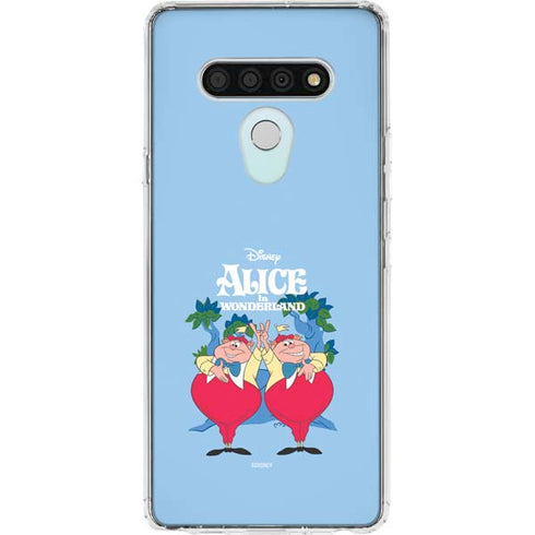 Disney Alice in Wonderland Tweedle Dee and Tweedle Dum LG Stylo 6 Clear Case