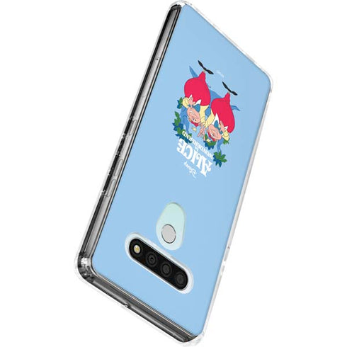 Disney Alice in Wonderland Tweedle Dee and Tweedle Dum LG Stylo 6 Clear Case