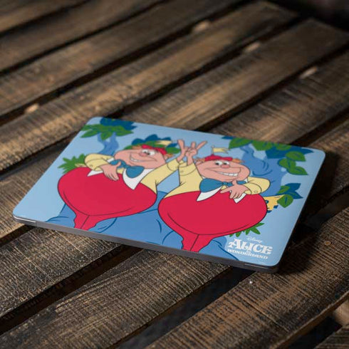 Disney Alice in Wonderland Tweedle Dee and Tweedle Dum Apple MacBook Air Skin
