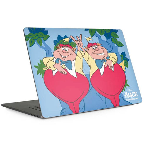 Disney Alice in Wonderland Tweedle Dee and Tweedle Dum Apple MacBook Pro 15-inch Skin