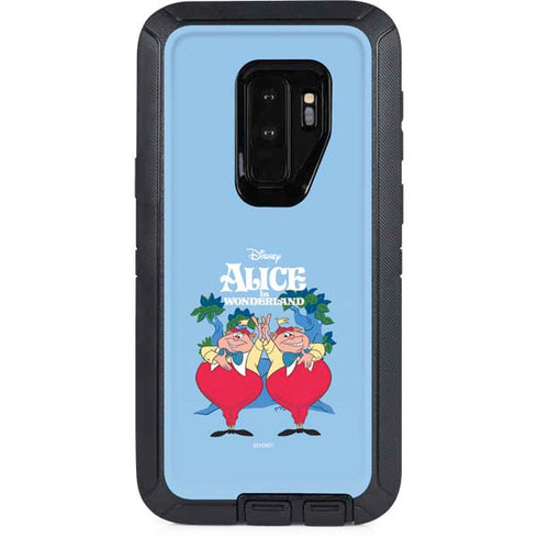 Disney Alice in Wonderland Tweedle Dee and Tweedle Dum Otterbox Defender Galaxy Skin