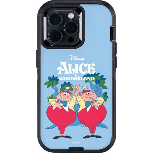 Disney Alice in Wonderland Tweedle Dee and Tweedle Dum Otterbox Defender iPhone Skin