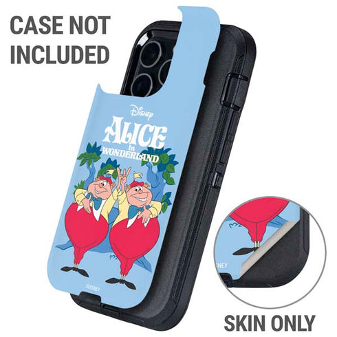Disney Alice in Wonderland Tweedle Dee and Tweedle Dum Otterbox Defender iPhone Skin