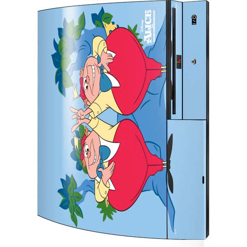 Disney Alice in Wonderland Tweedle Dee and Tweedle Dum Playstation 3 & PS3 Skin