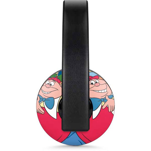 Disney Alice in Wonderland Tweedle Dee and Tweedle Dum PlayStation 4 Gold Wireless Headset Skin