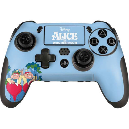 Disney Alice in Wonderland Tweedle Dee and Tweedle Dum PlayStation Scuf Vantage 2 Controller Skin