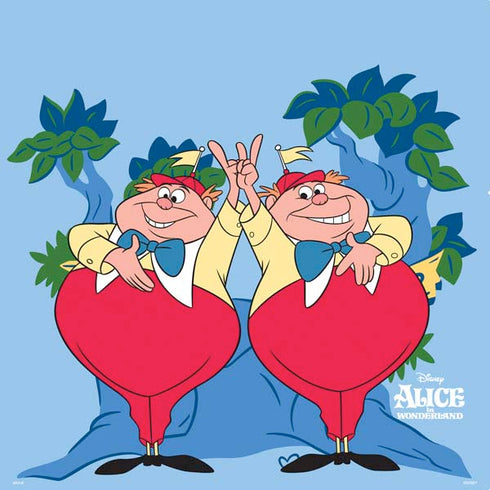 Disney Alice in Wonderland Tweedle Dee and Tweedle Dum PS4 Console and Controller Bundle Skin