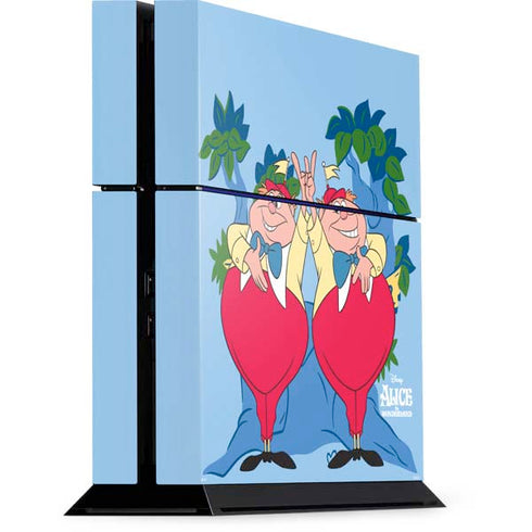 Disney Alice in Wonderland Tweedle Dee and Tweedle Dum PlayStation PS4 Skins
