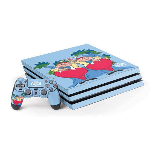 Disney Alice in Wonderland Tweedle Dee and Tweedle Dum PlayStation PS4 Skins