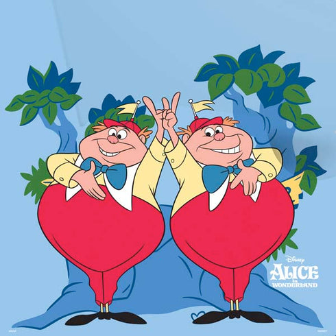 Disney Alice in Wonderland Tweedle Dee and Tweedle Dum PS4 Pro Console Skin