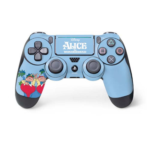 Disney Alice in Wonderland Tweedle Dee and Tweedle Dum PS4 Pro/Slim Controller Skin